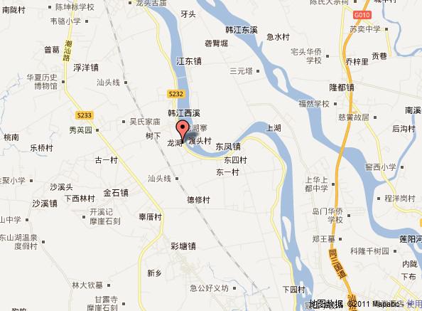 展開全部 潮安縣彩塘鎮市尾村,因為不是那邊的人所以不知道.