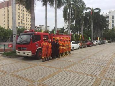 潮州公安消防支隊圓滿完成高考期間消防安保工作，筑牢潮安彩塘中學安全防線